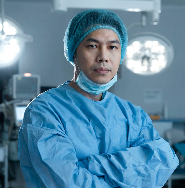 Bác sĩ Phạm Hồ Nam trực tiếp tư vấn thẩm mỹ cho khách hàng