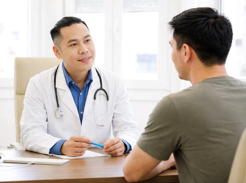 Bác sĩ Phạm Hồ Nam tư vấn thẩm mỹ cho nam giới tại TP.HCM